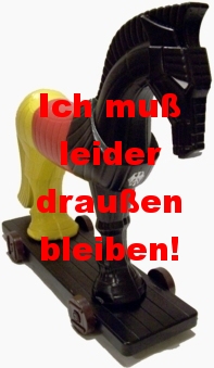 Bundestrojaner: Ich muss leider drau�en bleiben
